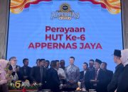 Pengurus Appernas Jaya Sulawesi Tenggara Periode 2025-2029 Dilantik : Ketua H.Ashar, Sekum H.Nasbir