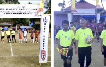 Turnamen Mini Soccer Lapadindi Cup I Digelar, Ajang Rutin Tahunan Pencarian Bakat Sepakbola di Pulau Muna