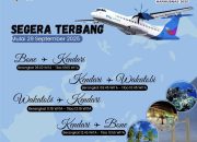 Layani Bone dan Wakatobi, Rute Baru FlyJaya Dukung Pariwisata Sulawesi Tenggara