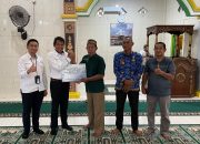 Pelindo Terminal Petikemas Kendari Salurkan Bantuan Dana TJSL untuk Pembangunan Masjid At-Taqwa Bungkutoko