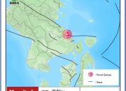 Gempa 3,5 SR Guncang Kendari, BMKG : Tidak Berpotensi Tsunami