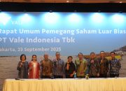 PT Vale Indonesia Angkat Slamet Sugiharto sebagai Direktur Baru Melalui RUPSLB