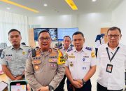 Simpang Pasar Baru Rawan Lakalantas, BPTD Sultra dan Forum LLAJ Pasang Announcer dan Kamera untuk Paksa Pengendara Tertib