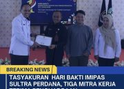 Momen Spesial Tasyakuran Ditjenpas dan Ditjenim Sultra, Distan Kota Kendari Terima Penghargaan Pengabdian Terbaik