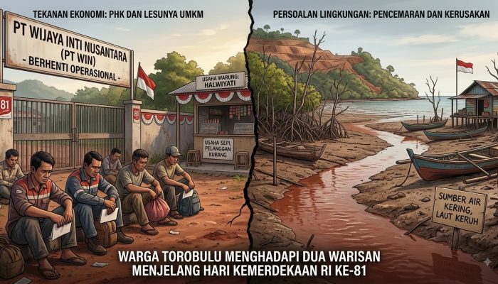 Ketika PT WIN Berhenti Menjelang Perayaan Kemerdekaan RI, Warga Torobulu Menghadapi Dua Warisan: Tekanan Ekonomi dan Persoalan Lingkungan