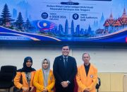 Perkuat Internasionalisasi Kampus, FISIP UHO Ikuti KKN dan Pengabdian Masyarakat 3 Negara 