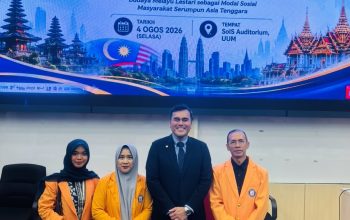 Perkuat Internasionalisasi Kampus, FISIP UHO Ikuti KKN dan Pengabdian Masyarakat 3 Negara 